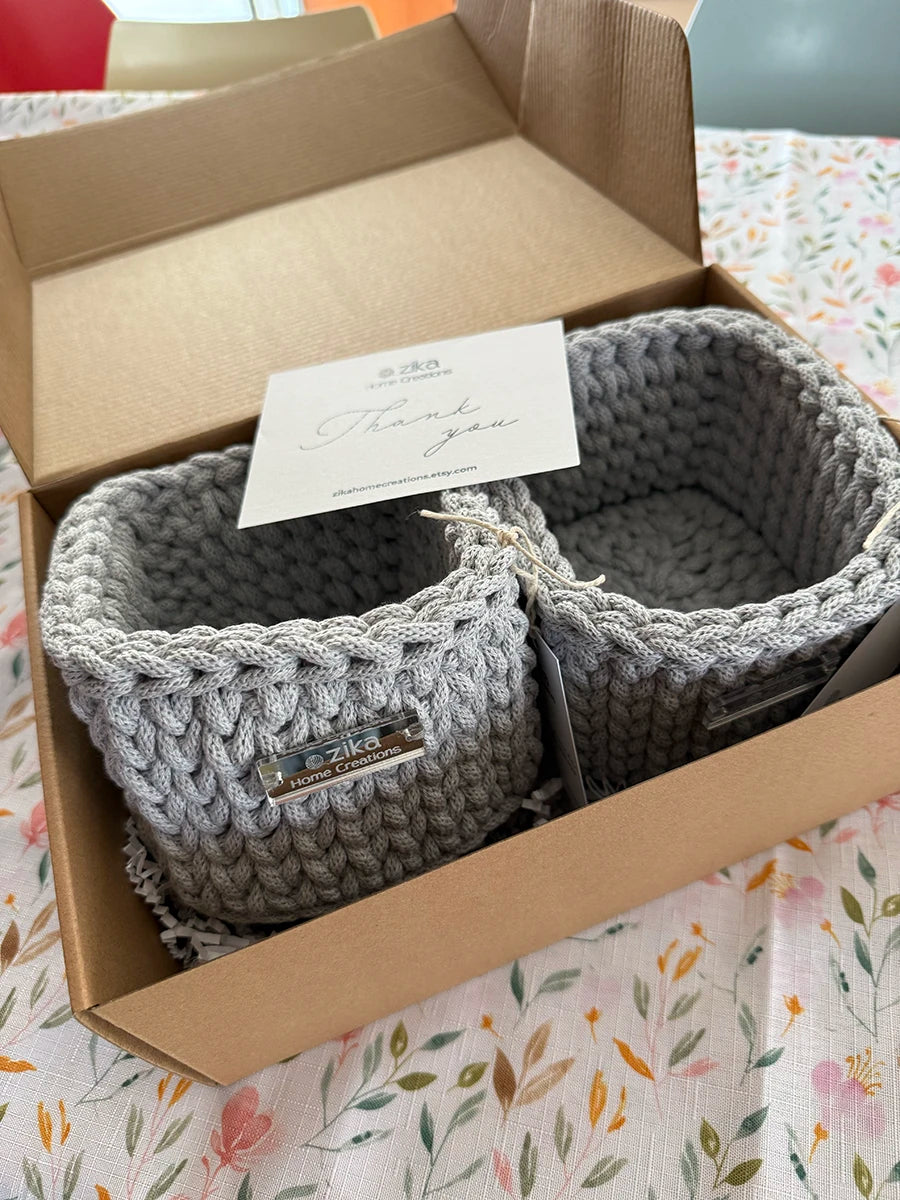 Chic Square Basket